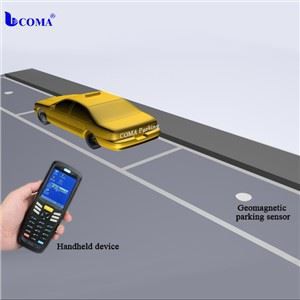 نظام كشف وقوف السيارات اللاسلكي IoT Lora الاستشعار الذكي وقوف السيارات